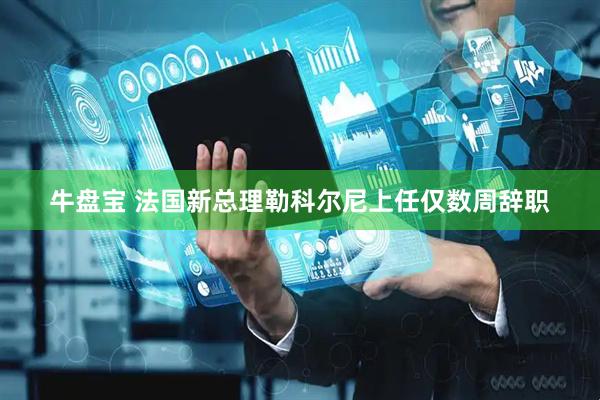 牛盘宝 法国新总理勒科尔尼上任仅数周辞职